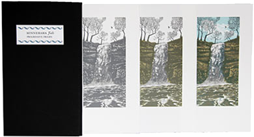 Portfolio of progressive proofs of Minnehaha Falls